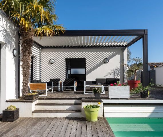 backyard renovation
